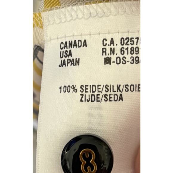 Escada 100% Silk Sleeveless Blouse Women’s Size 36 US Size 6 Vintage - Picture 10 of 13